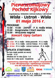 Plakat Pierwszomajowego Pochodu Kijkowego